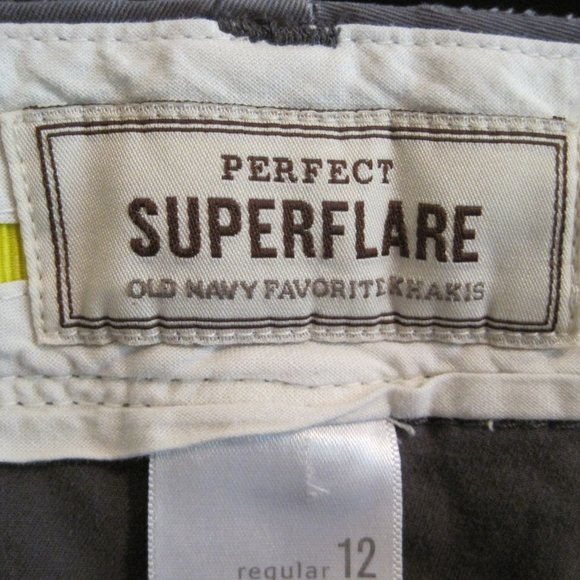 Old Navy low rise superflare sz 12 - Picture 7 of 13